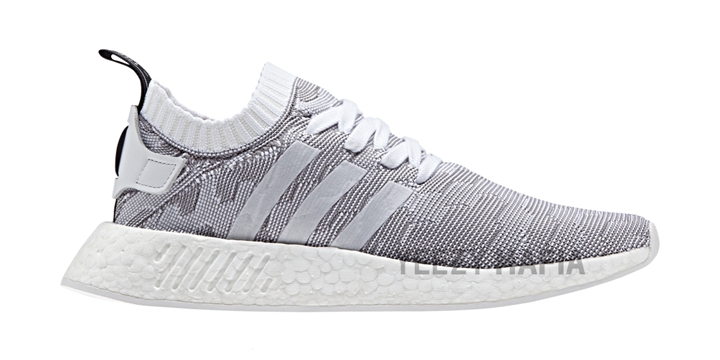 adidas Originals NMD_R2 PRIMEKNIT {PK} “White/Black” (アディダス オリジナルス エヌ エム ディー プライムニット “ホワイト/ブラック”) [BY9520]