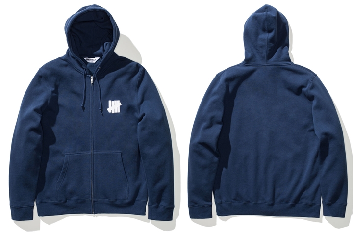 フロッキー素材を使用したロゴのUNDEFEATED CHEST STRIKE ZIP HOODIEが発売中！ (アンディフィーテッド)