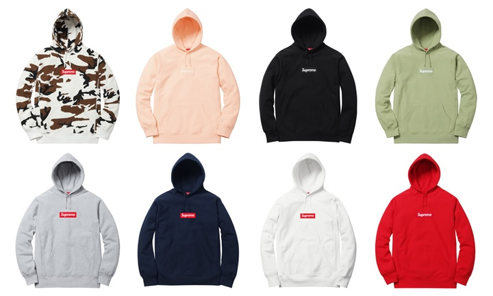 12/10発売！SUPREME (シュプリーム) 2016 F/W BOX LOGO HOODIE & レギュラーアイテム一覧！