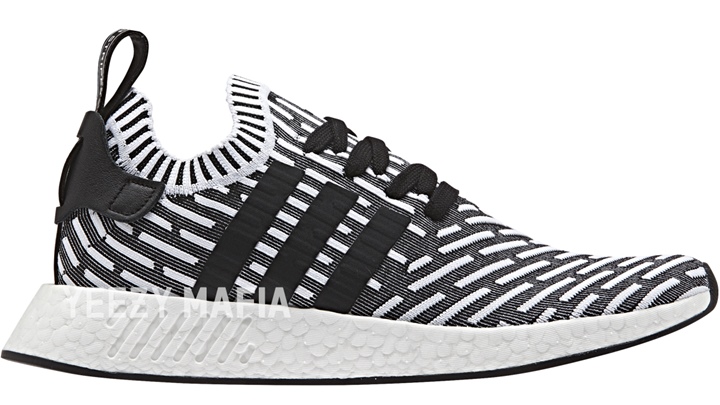 adidas Originals NMD_R2 PRIMEKNIT {PK} “Core Black/Shock Pink” (アディダス オリジナルス エヌ エム ディー プライムニット “コア ブラック/ショック ピンク”) [BA7196]