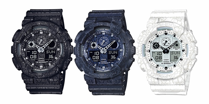 G-SHOCKから広大な大地の力強さをモチーフにタフネススピリットを融合させた「Cracked Pattern（クラックド･パターン）」3カラーが12/16発売！ (ジーショック Gショック)