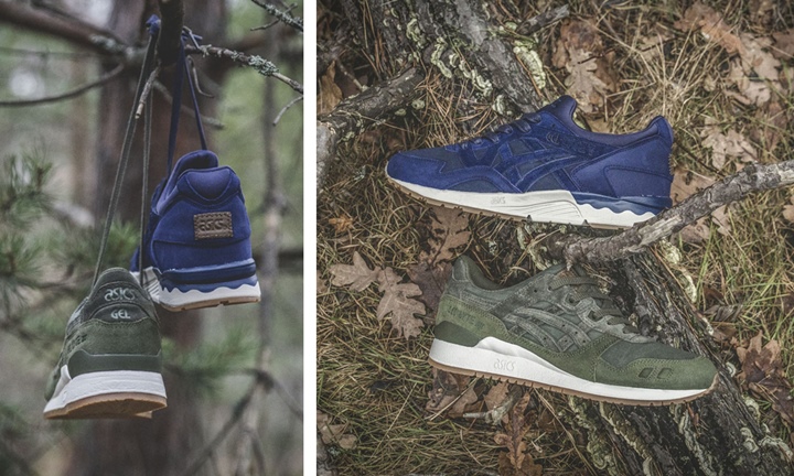 12/17発売！SNS × アシックス タイガー ゲルライト 3 & 5 "フォレスト パック" (Sneakersnstuff × ASICS TIGER GEL-LYTE III & V "Forest Pack") [H72UQ-5858,8484]