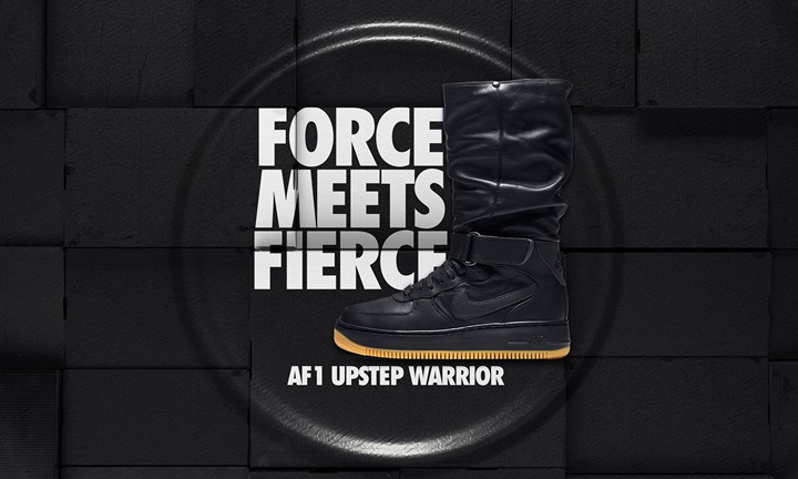 12/18発売！ナイキ ウィメンズ エア フォース 1 アップステップ ウォリアー “ブラック/ガム” (NIKE WMNS AIR FORCE 1 UPSTEP WARRIOR “Black/Gum”) [860522-001]