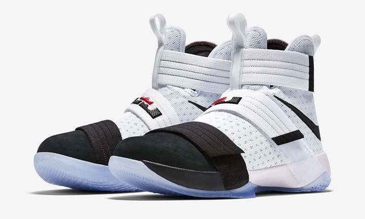 12/17発売！ナイキ レブロン ソルジャー 10 SFG EP “ホワイト/ブラック” (NIKE LEBRON SOLDIER 10 SFG EP “White/Black”) [852400-102]