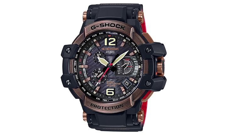 G-SHOCK GPW-1000シリーズからエイジド加工による独特な風合いとブランドカラーのレッドを融合させたNewモデル「GPW-1000RG-1AJF」発売！ (ジーショック Gショック)