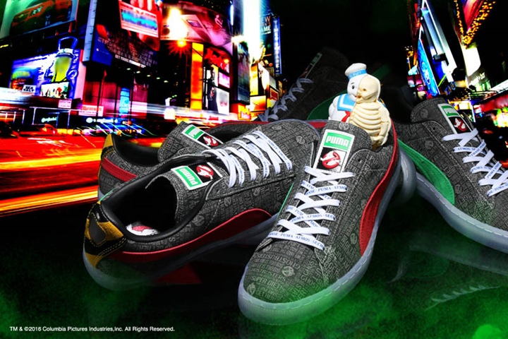 ゴーストバスターズがテーマ！atmos × SECRETBASE × PUMA SUEDE “GHOSTBUSTERS”が12/23発売！ (アトモス シークレットベース プーマ スエード ゴーストバスターズ)