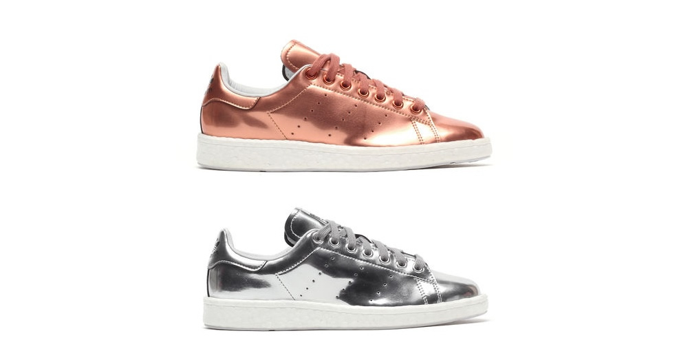 アディダス オリジナルス ウィメンズ スタンスミス ブースト “カッパー/シルバー” (adidas Originals WMNS STAN SMITH BOOST “Copper/Silver") [BB0107,8]