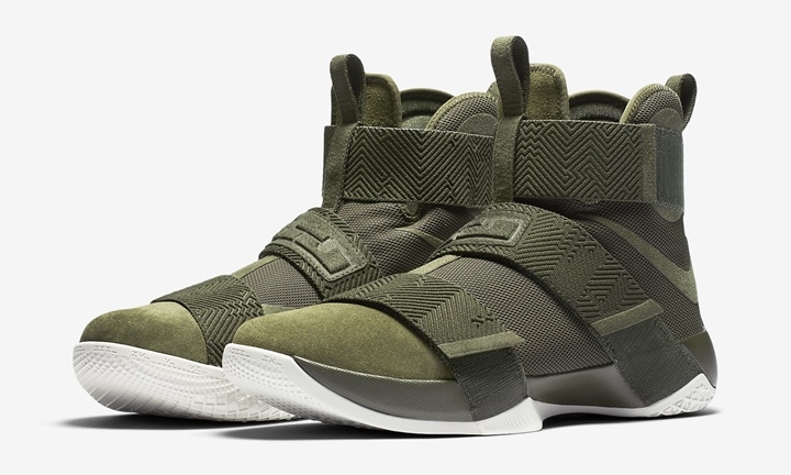 海外展開！ナイキ レブロン ソルジャー 10 SFG ラックス “カーゴ カーキ” (NIKE ZOOM LEBRON SOLDIER 10 SFG LUX ”Cargo Khaki”) [911306-330]