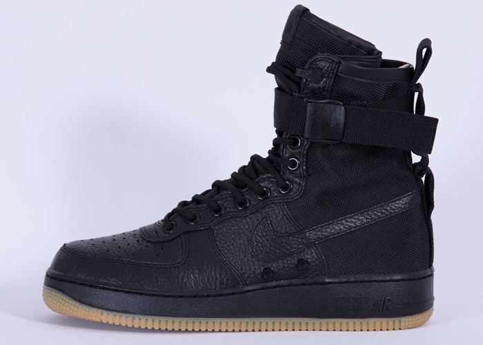 海外展開！ナイキ スペシャル フィールド エア フォース 1 "ブラック/ガム" (NIKE SPECIAL FIELD AIR FORCE 1 {SFAF-1} "Black/Gum") [864024-001]