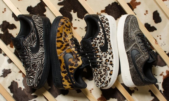 海外展開！ナイキラボ ウィメンズ エア フォース 1 LX "アニマル プリント パック" (NIKELAB WMNS AIR FORCE 1 LX "Animal Print Pack") [898889-001,002,003,004]