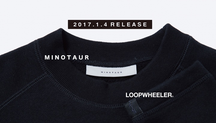 LOOPWHEELER × MINOTAUR コラボ スウェットウェアがM.U.G限定で1/4から発売！ (ループウィラー ミノトール)