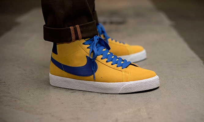 2017年 春モデル！ナイキ SB ズーム ブレーザー ミッド "ツアー イエロー" (NIKE SB BLAZER ZOOM MID "Tour Yelloow" 2017 SPRING) [864349-751]