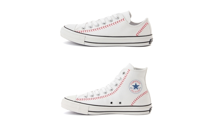 野球のボールをコンバースで表現する！CONVERSE ALL STAR 100th “BASE BALL” OX/HIが2017年1月発売！ (コンバース オールスター ベースボール)