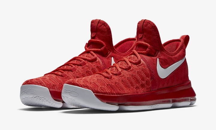 1/1発売！ナイキ ズーム KD 9 "ユニバーシティー レッド" (NIKE ZOOM KD 9 "University Red") [843382-611]