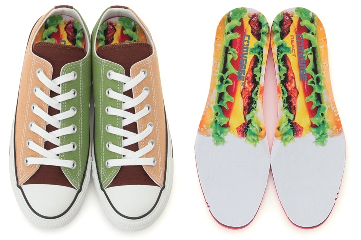 ハンバーガーカラーを取り入れたCONVERSE ALL STAR 100th “HUMBURGER” OXが2017年1月発売！ (コンバース オールスター)