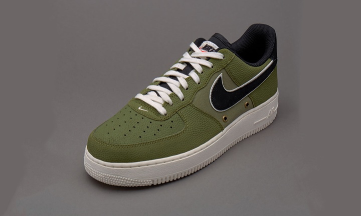 海外展開！クロコレザーのナイキ エア フォース 1 ロー 07 エレベート “パーム グリーン” (NIKE AIR FORCE 1 LOW 07 LV8 “Crocodile Embossed Leather/Palm Green”) [718152-308]