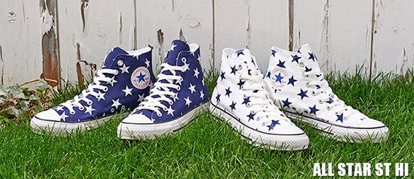 大きめの星柄をアッパー全面に落とし込んだCONVERSE ALL STAR ST HIが発売！ (コンバース オールスター)