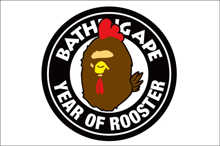 A BATHING APEから2017年の干支「酉年」を記念したカプセルコレクション「BAPE YEAR OF ROOSTER」が1/7から発売！ (ア ベイシング エイプ)