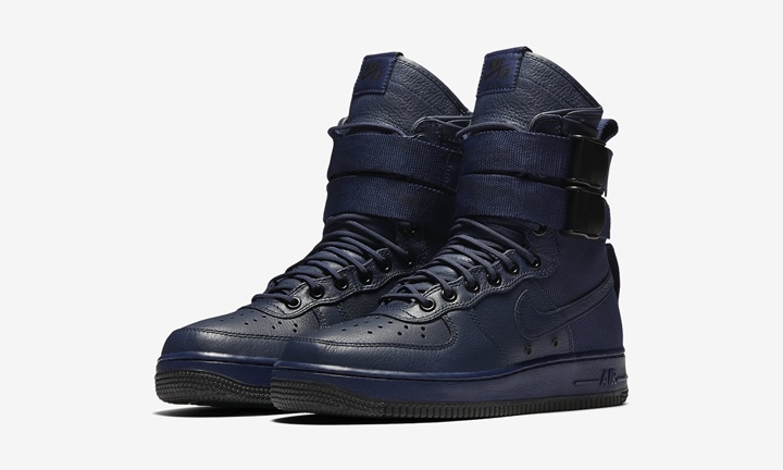 【オフィシャルイメージ】ナイキ ウィメンズ スペシャル フィールド エア フォース 1 “ダーク ブル－” (NIKE WMNS SPECIAL FIELD AIR FORCE 1 {SFAF-1} “Dark Blue”) [857872-400]