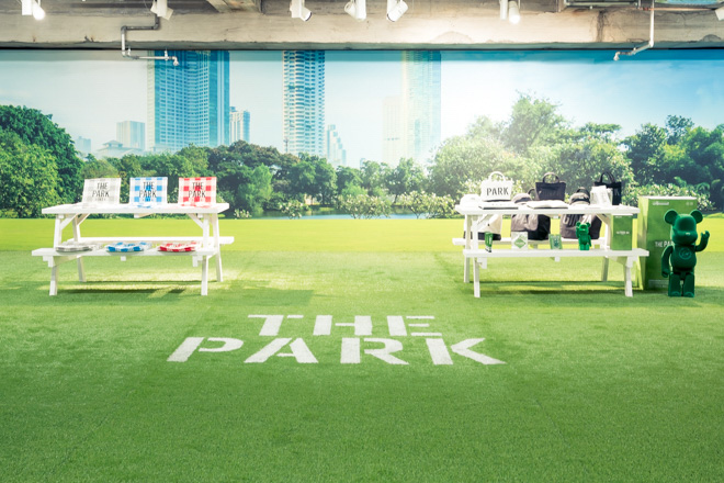 駐車場のコンクリに芝を敷き詰めたTHE PARK・ING GINZAが公園へ生まれ変わり！1/7からリニューアル！ (パーキング銀座)