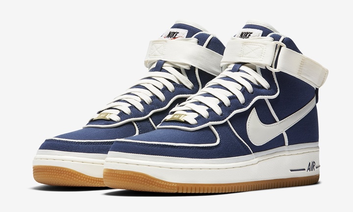 ナイキ エア フォース 1 ハイ 07 エレベート “カレッジ ネイビー” (NIKE AIR FORCE 1 HIGH 07 LV8 “college Navy”) [806403-401]