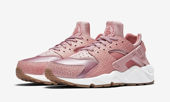 海外展開！ナイキ ウィメンズ エア ハラチ ラン プレミアム “クロコダイル/ピンク” (NIKE WMNS AIR HUARACHE RUN PREMIUM “Crocodile/Pink”) [683818-601]