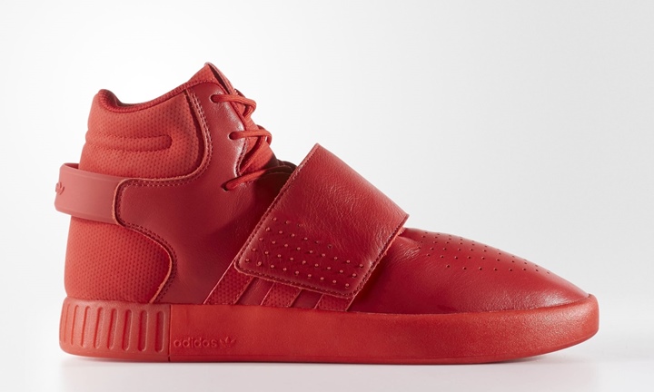 アディダス オリジナルス チュブラー インベーダー ストラップ “レッド レザー” (adidas Originals TUBULAR INVADER STRAP “Red Leather”) [BB8399]