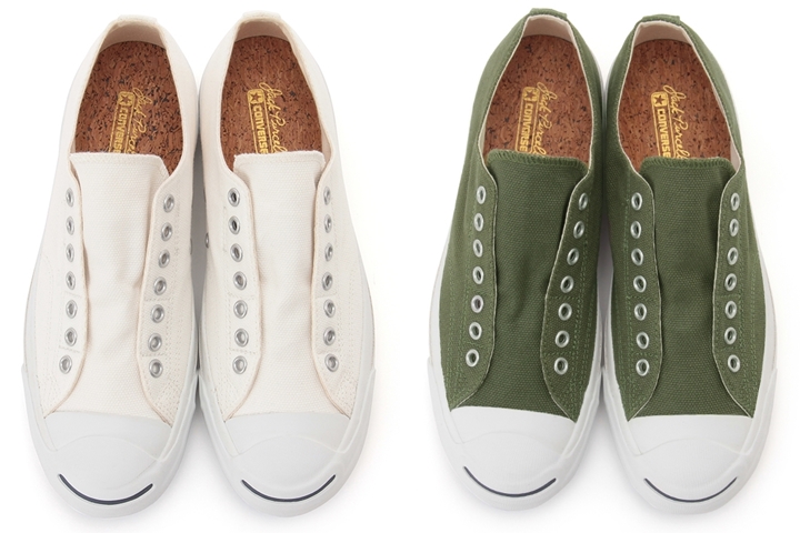 CONVERSEから紐無しでも履ける2WAY仕様のスリップタイプ「JACK PURCELL LOOSEWEAVE SLIP」が発売！ (コンバース ジャック・パーセル)