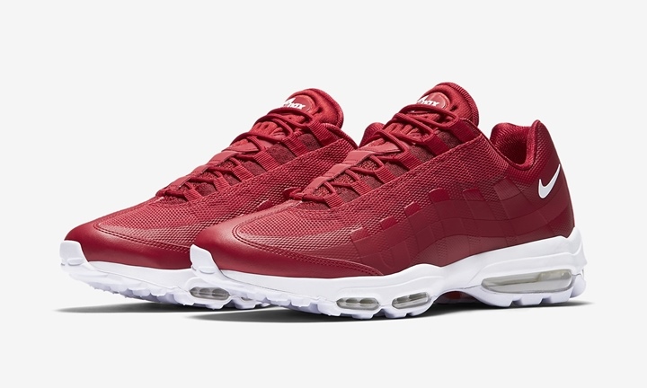 ナイキ エア マックス 95 ウルトラ エッセンシャル “ジム レッド/ホワイト” (NIKE AIR MAX 95 ULTRA ESSENTIAL “Gym Red/White”) [857910-600]