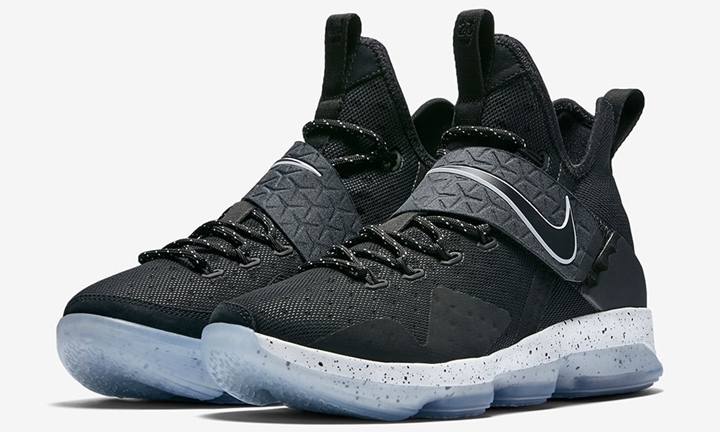 【オフィシャルイメージ】1/28発売！ナイキ レブロン 14 “ブラック/ホワイト/アイス” (NIKE LEBRON XIV “Black/White-Ice”) [921084-002]