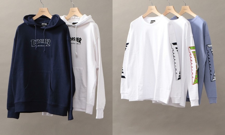 THRASHER × BEAUTY&YOUTH別注！パーカー & L/S TEEが3月下旬発売！ (ビューティアンドユース スラッシャー)