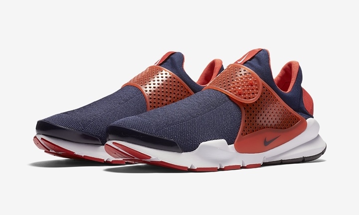 海外展開！ナイキ ソック ダート “ミッドナイト ネイビー/マックス オレンジ” (NIKE SOCK DART “Midnight Navy/Max Orange”) [819686-402]