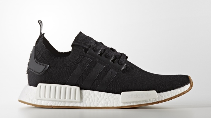 adidas Originals NMD_R1 PRIMEKNIT {PK} “Core Black/Gum” (アディダス オリジナルス エヌ エム ディー プライムニット “コア ブラック/ガム”) [BY1887]