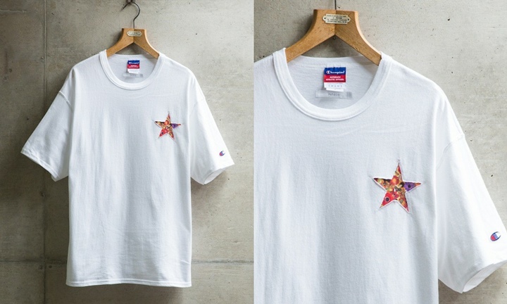 【直営限定】Champion × rehacer Flower Star Big TEEが2月下旬発売！ (チャンピオン レアセル)