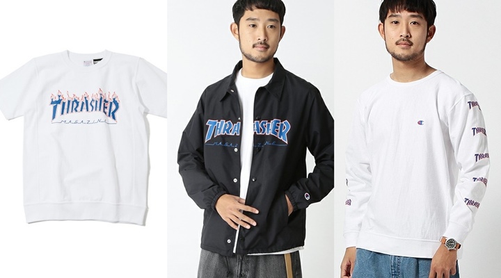 Champion × BEAMS “THRASHER COLLECTION”が4月中旬発売！ (チャンピオン ビームス スラッシャー)