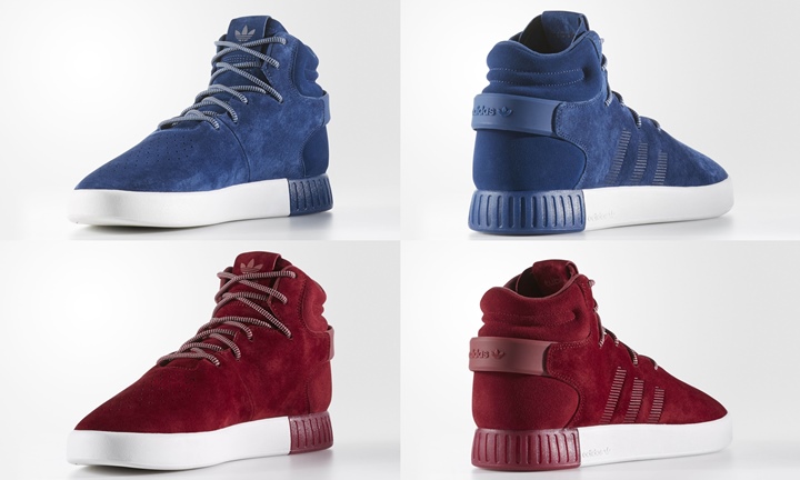 アディダス オリジナルス チュブラー インベーダー “ミステリー ブルー/ミステリー レッド” (adidas Originals TUBULAR INVADER “Mystery Blue/Mystery Red”) [BB8385,6]