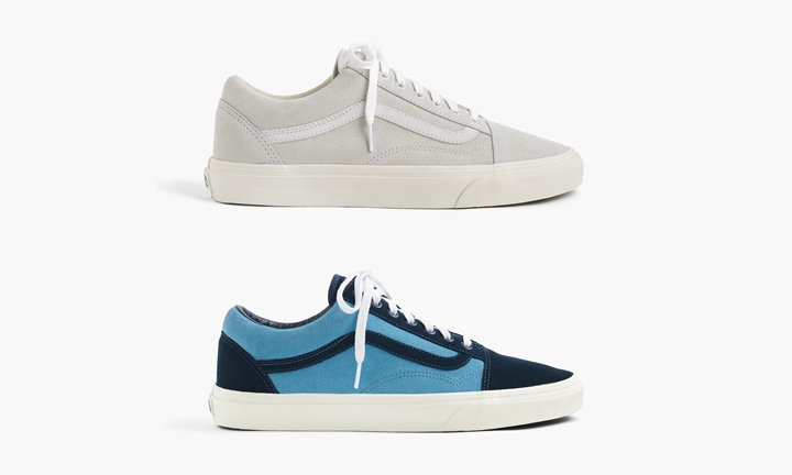 VANS FOR J.CREW OLD SKOOL SUEDE 2カラー (バンズ フォー ジェイクルー オールドスクール スエード)