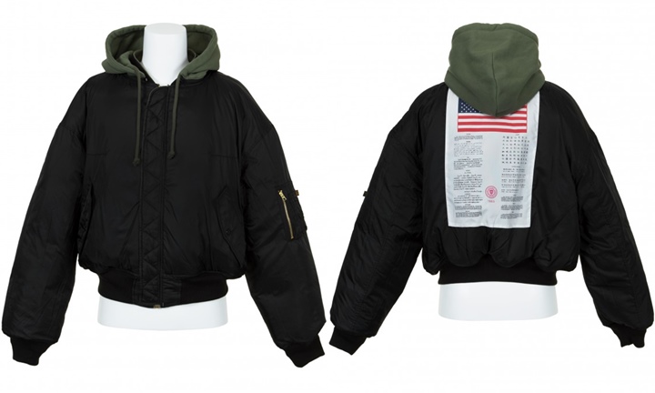 VETEMENTS × ALPHA INDUSTRIES "Reversible Bomber Jacket"がリリース！ (ヴェトモン アルファ インダストリーズ)