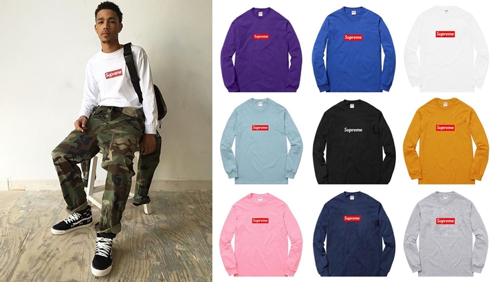 【リーク】シュプリーム (SUPREME) L/S BOX LOGO TEE (ロングスリーブ ボックス ロゴ ティー)