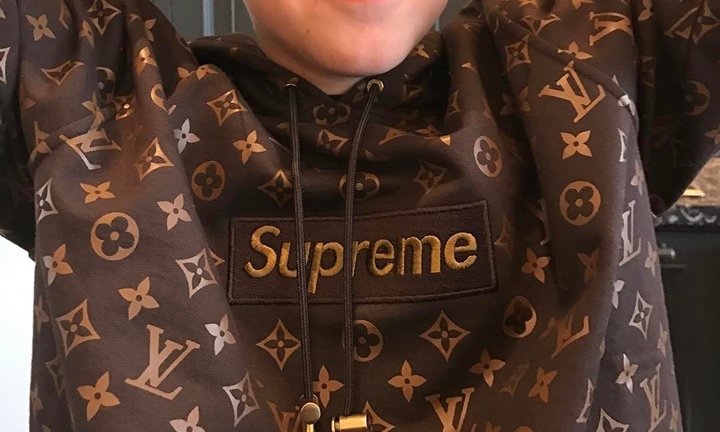 【リーク】シュプリーム (SUPREME) × ルイ・ヴィトン (Louis Vuitton) BOX LOGO HOODIE？ (ボックス ロゴ フーディー)