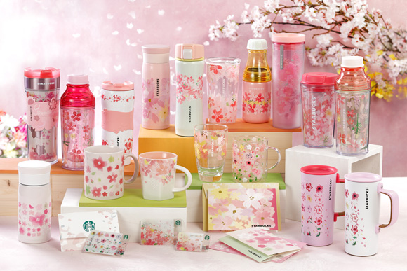 スタバの2017年 サクラ (SAKURA)シリーズが2/15から2回に分けて展開！ (STARBUCKS スターバックス)