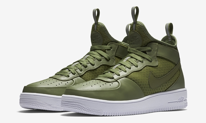 ナイキ エア フォース 1 ウルトラ フォース ミッド “パーム グリーン” (NIKE AIR FORCE 1 ULTRAFORCE MID “Palm Green”) [864014-301]