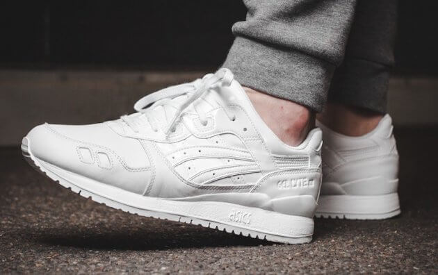 海外展開！アシックス タイガー ゲルライト 3 “パテントレザー” ホワイト (ASICS TIGER GEL-LYTE III “Patent Leather” White) [TQ7H1L-0101]