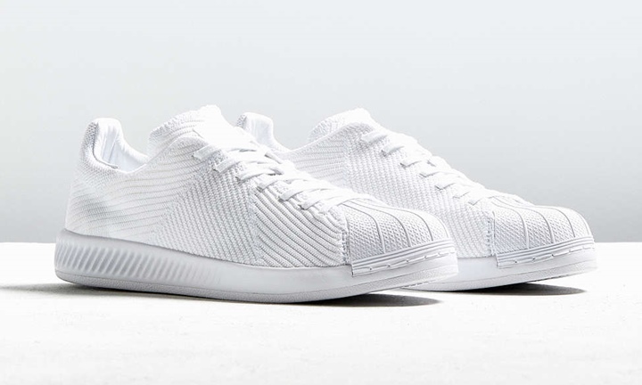 adidas Originals SUPERSTAR BOUNCE PRIMIKNIT “Triple White” (アディダス オリジナルス スーパースター バウンス プライムニット “トリプル ホワイト”)