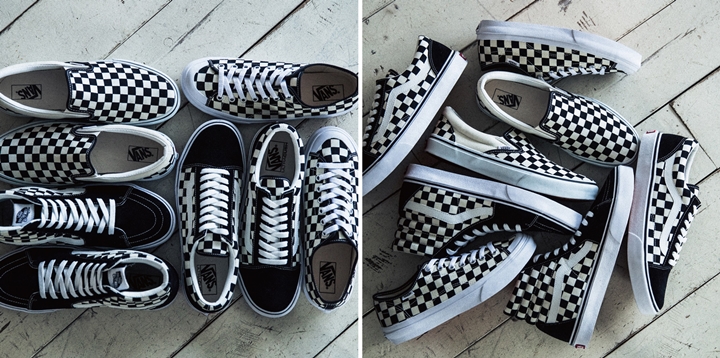 3月発売！VANS CHECKER BOARD OLD SKOOL/SLIP-ON/Sk8-Hi/SIXTY SEVEN (バンズ チェッカー ボード)