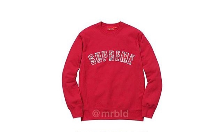 【リーク】シュプリーム (SUPREME) × ルイ・ヴィトン (Louis Vitton) ARC LOGO CREWNECK‬！