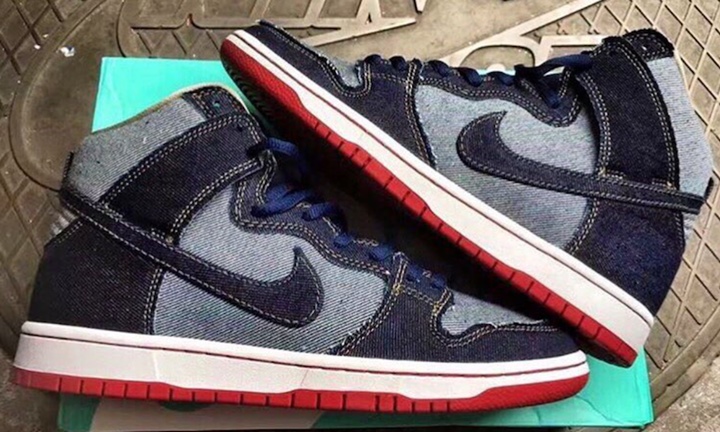 国内2/23発売！ナイキ ダンク ハイ “デニム” (NIKE DUNK HIGH “DENIM”) [881758-441]