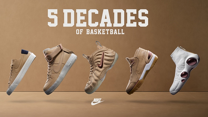 海外先行2/10全世界2/18～発売！NIKE 5 DECADES OF BASKETBALL