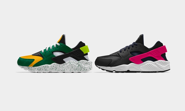 スエード、レザー、メッシュと共に新色が使用可能！ナイキ iD エア ハラチ エッセンシャル (NIKE iD AIR HUARACHE ESSENTIAL)