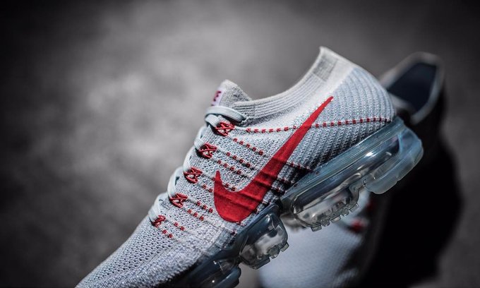 【リーク】ナイキ エア ヴェイパーマックス フライニット “グレー/レッド” (NIKE AIR VAPORMAX FLYKNIT “Grey/Red”)